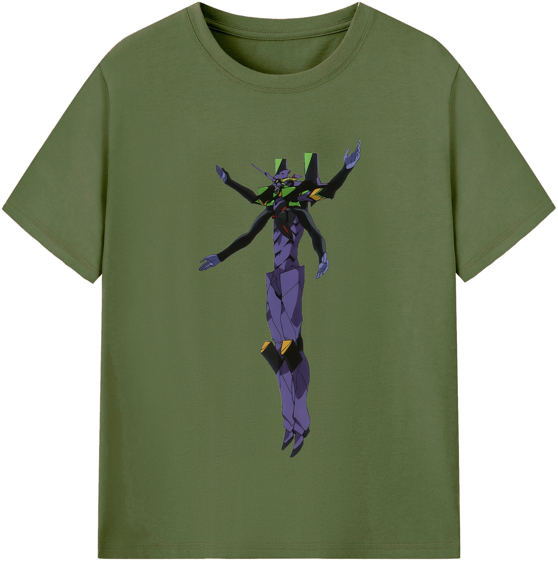 （画像用） EVA 新世紀エヴァンゲリオン 綿100％半袖Tシャツ（フロントプリント）